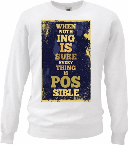 Sweatshirt when nothing - when, is